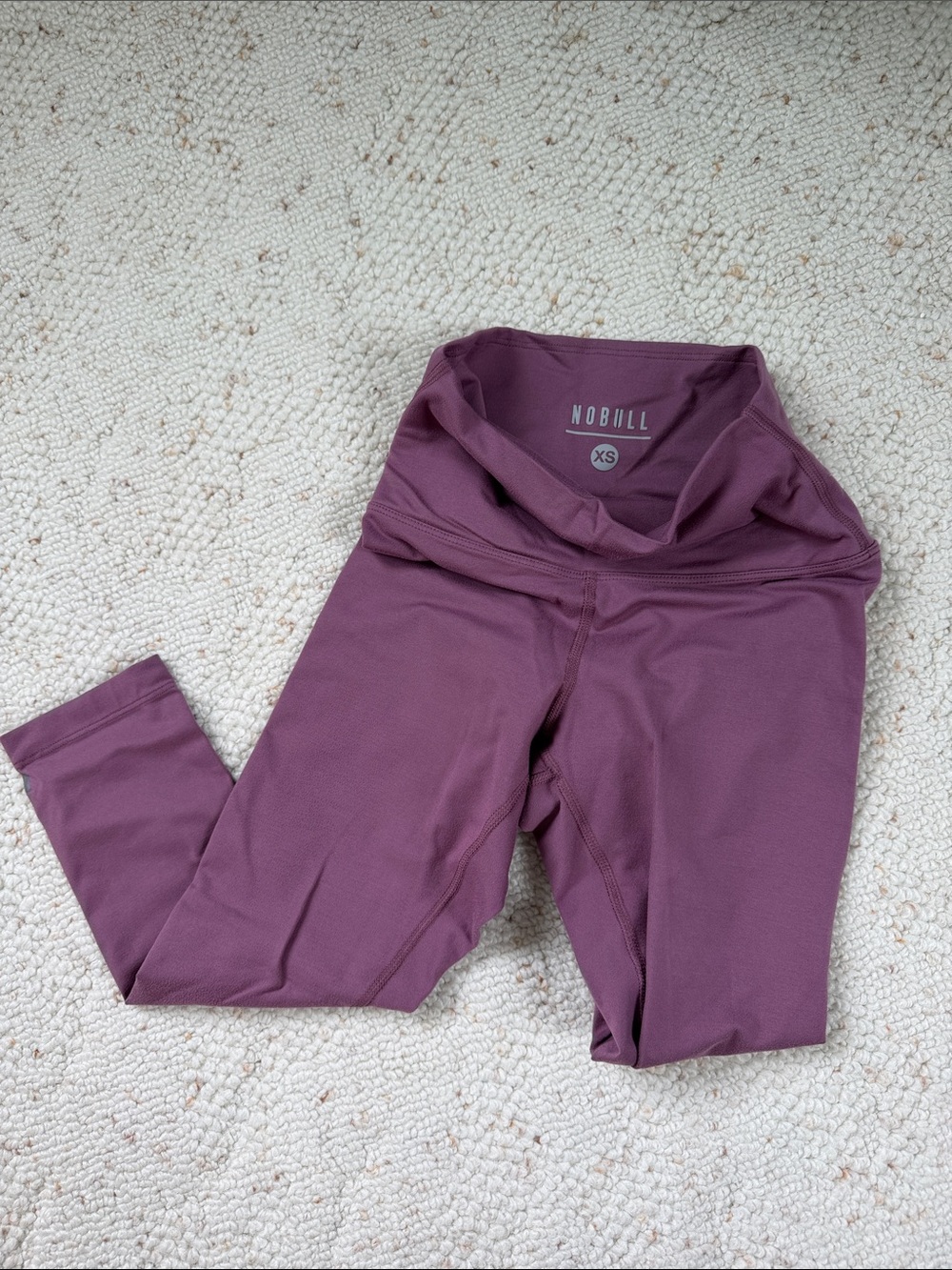 NOBULL ' Dusty Mauve High-Rise Leggings capri
